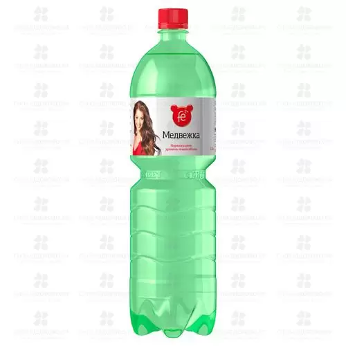 Вода минеральная Медвежка лечебно-столовая газированная 1,5л ✅ 09522/06605 | Сноваздорово.рф