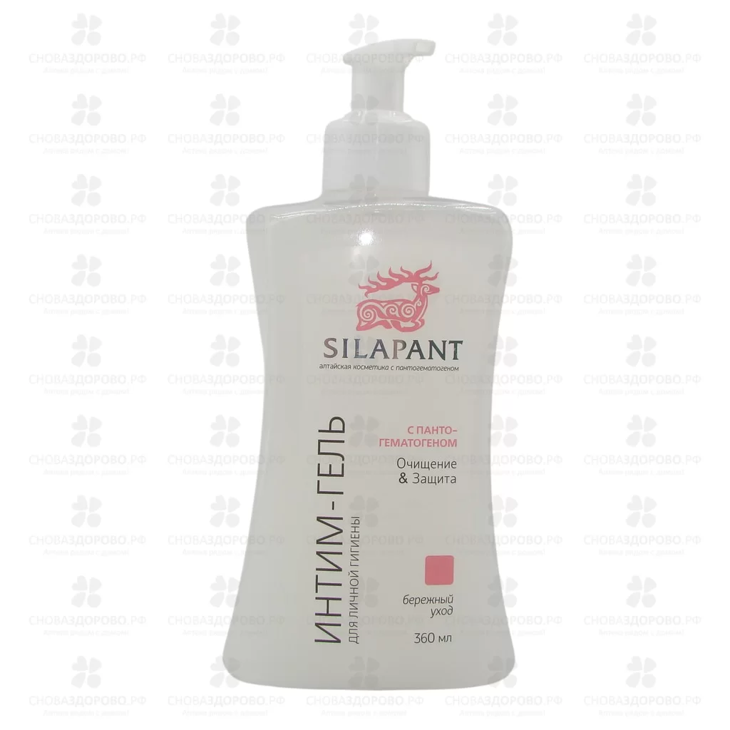СилаПант Интим-гель с Пантогематогеном 360мл ✅ 05324/06858 | Сноваздорово.рф