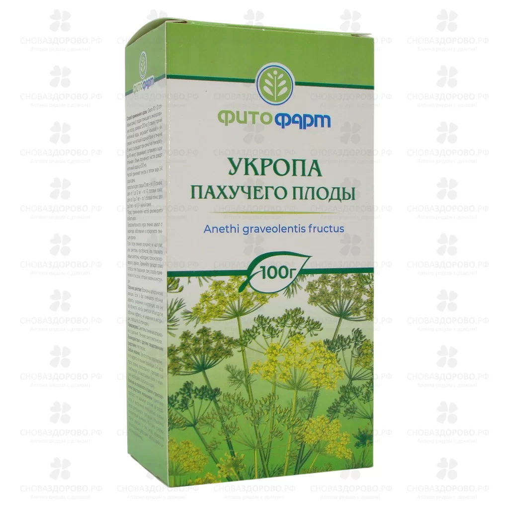 Укропа пахучего плоды 100г ✅ 41183/06928 | Сноваздорово.рф
