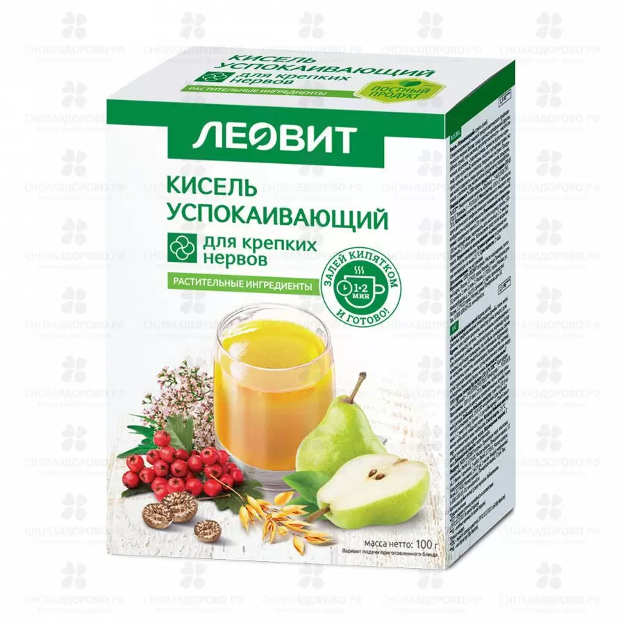 Кисель ЛЕОВИТ Успокаивающий 20г №5 ✅ 14131/06352 | Сноваздорово.рф