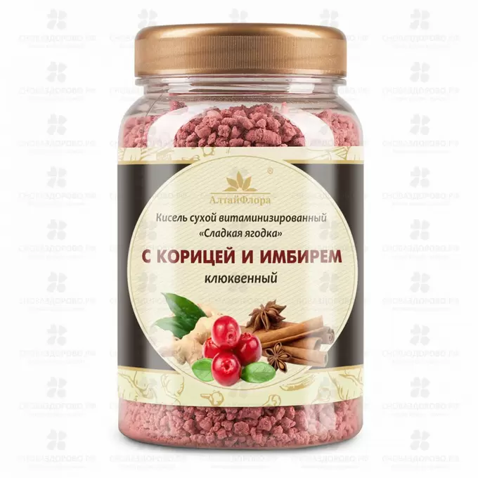 Кисель Имбирный с клюквой и корицей 250г ✅ 28101/06656 | Сноваздорово.рф
