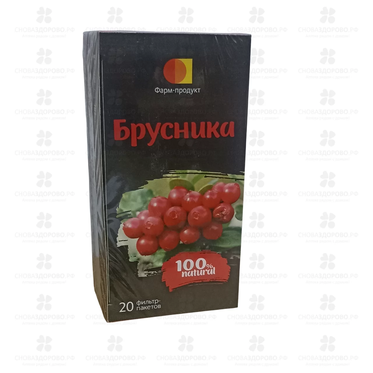 Брусника лист фиточай ф/п 1,5г №20  (БАД) ✅ 24419/06910 | Сноваздорово.рф