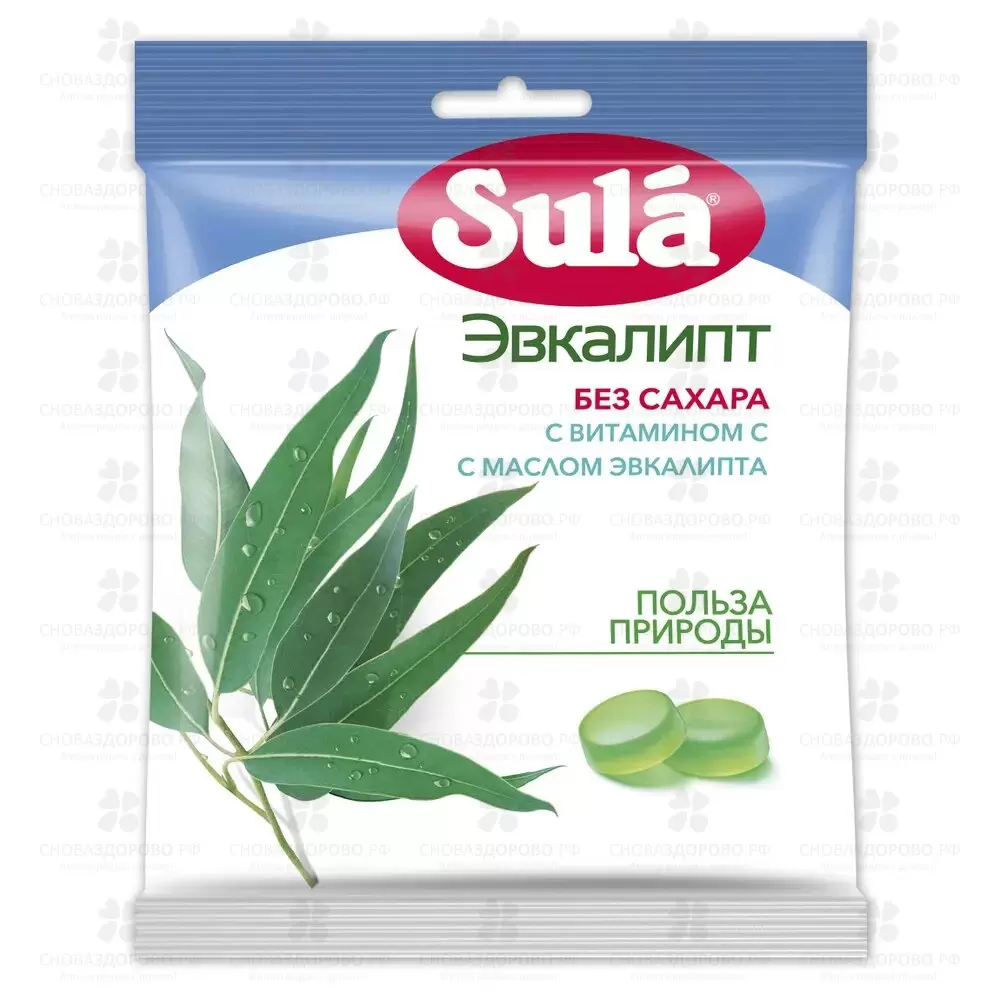 Зула леденцы диабет. Эвкалипт пакет 60г ✅ 07337/06673 | Сноваздорово.рф
