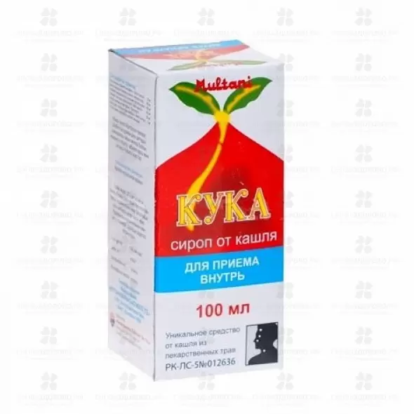Кука сироп от кашля для приема внутрь 100мл фл. ✅ 21387/06836 | Сноваздорово.рф