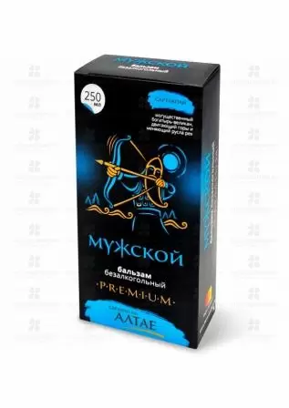 Бальзам Премиум мужской 250мл безалкогольный ✅ 35650/06910 | Сноваздорово.рф