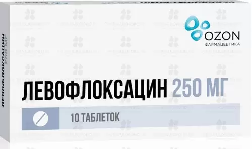Левофлоксацин таблетки покрытые пленочной оболочкой 250мг №10 ✅ 12213/06162 | Сноваздорово.рф