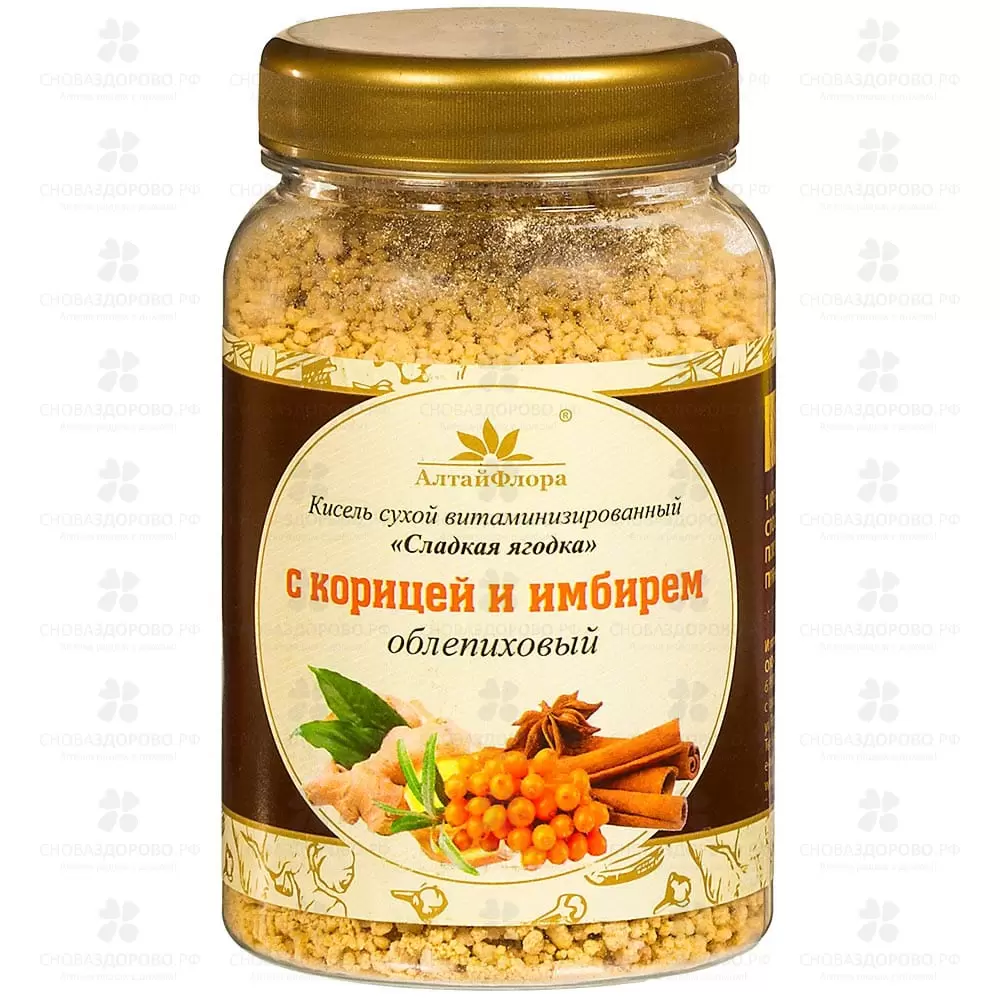 Кисель Имбирный с облепихой и корицей 250г ✅ 28099/06656 | Сноваздорово.рф
