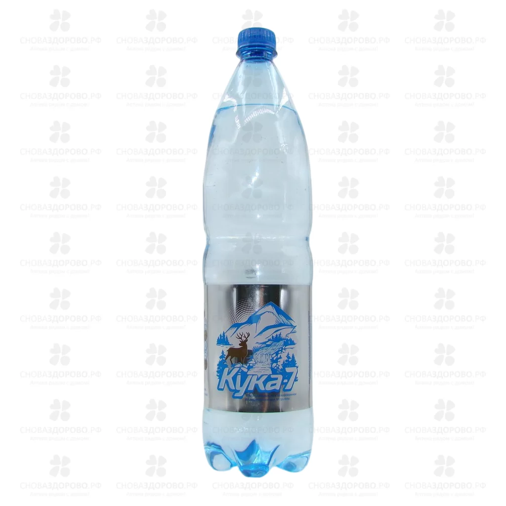 Вода минеральная Кука 7 лечебно-столовая газированная 1,35л п/э ✅ 38844/09049 | Сноваздорово.рф