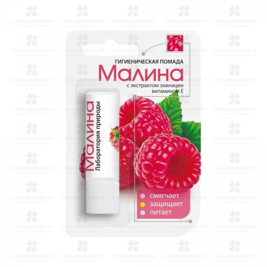 Помада гигиеническая Малина 2,8г ✅ 20033/06435 | Сноваздорово.рф