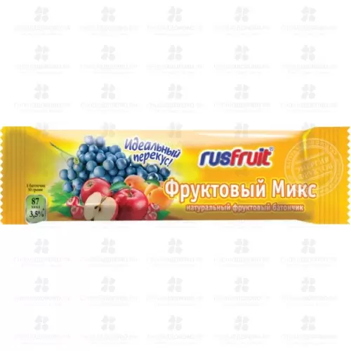 Батончик фруктовый натуральный Фруктовый Микс 30г ✅ 17365/06200 | Сноваздорово.рф