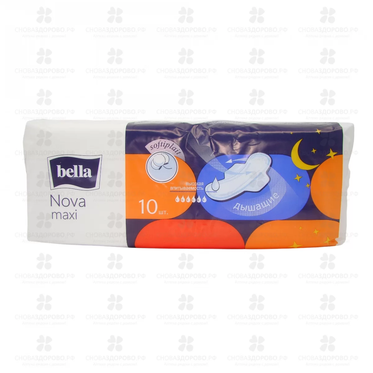 Прокладки БЕЛЛА Нова Макси №10 ✅ 36515/06281 | Сноваздорово.рф