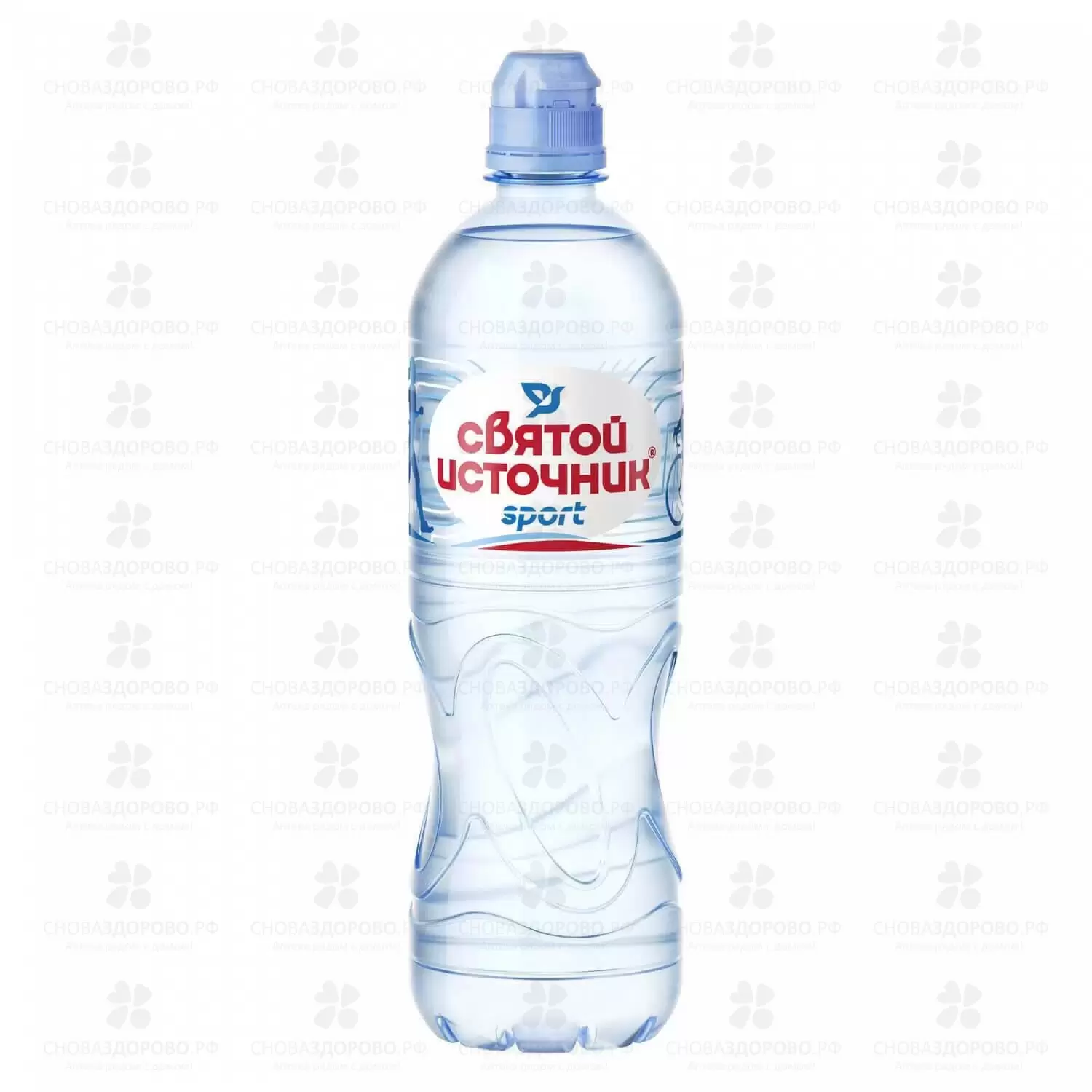 Вода минеральная Святой Источник "Спорт" 750мл негазированная п/э ✅ 39214/09203 | Сноваздорово.рф