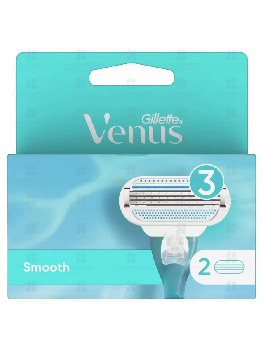 Gillette Кассеты сменные д/бритья VENUS №2 ✅ 36261/06270 | Сноваздорово.рф