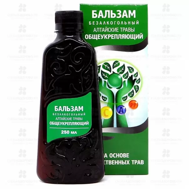 Алтайские травы Бальзам "Общеукрепляющий" 250мл фл. ✅ 34498/06698 | Сноваздорово.рф