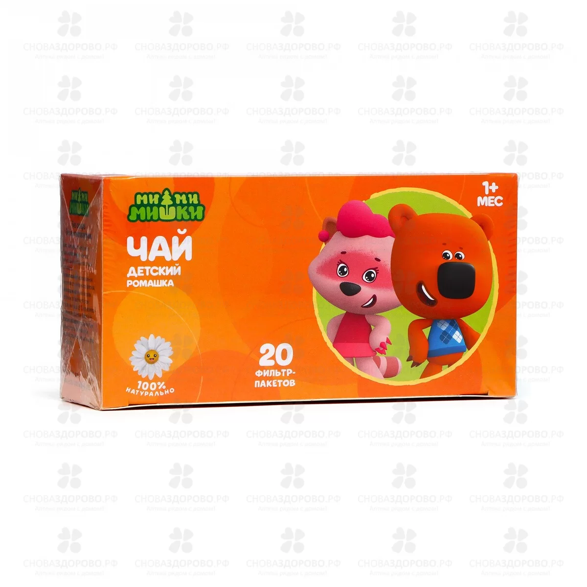 Ми-Ми-Мишки Фиточай детский "Ромашка" ф/п 1,5г №20 (б/сахара) ✅ 41587/06307 | Сноваздорово.рф