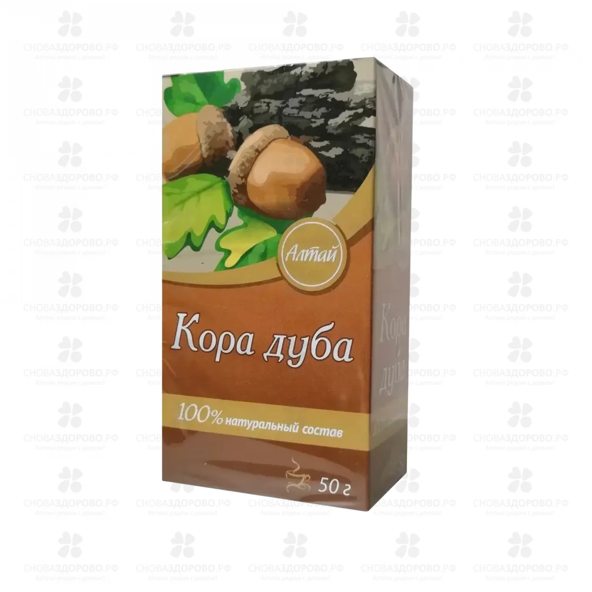 Дуб кора 50г (чайный напиток) ✅ 05409/06206 | Сноваздорово.рф