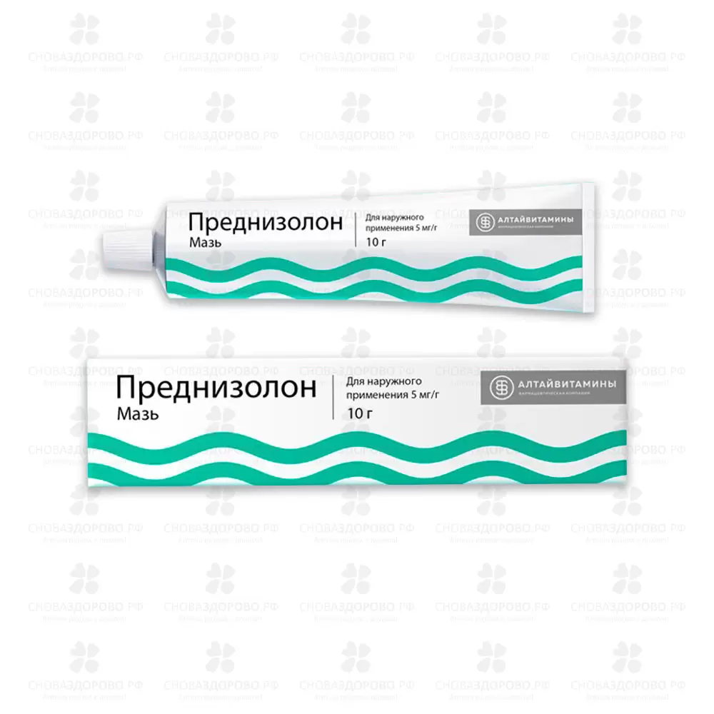 Преднизолон мазь для наружного применения 5мг/г 10г ✅ 00166/06699 | Сноваздорово.рф