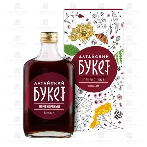 Алтайский букет Бальзам "Печеночный" 250мл флакон ✅ 26063/06231 | Сноваздорово.рф