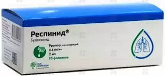 Респинид раствор для ингаляций 0,5мг/мл 2мл №10 флаконы ✅ 36269/08365 | Сноваздорово.рф