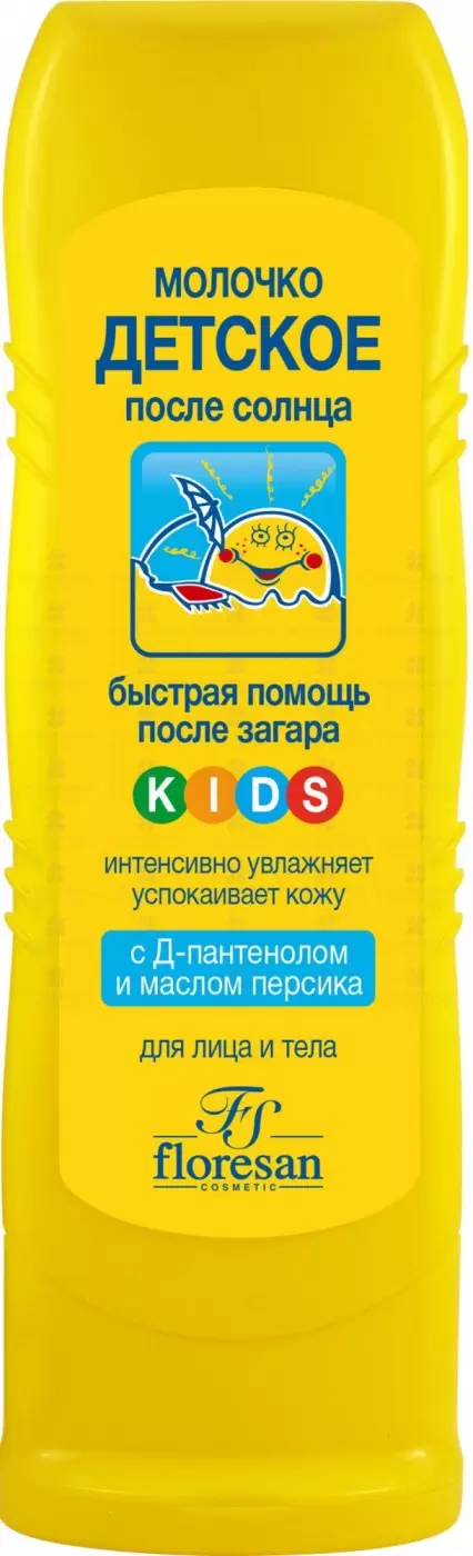 Флоресан Ф112 Молочко детское успокаивающее после солнца 125мл ✅ 23360/06930 | Сноваздорово.рф