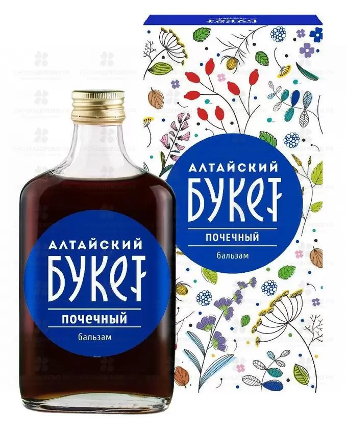 Алтайский букет Бальзам "Почечный" 250мл флакон ✅ 13251/06231 | Сноваздорово.рф