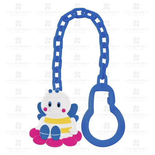 ЛАББИ Клипса цепочка Пчелка от 0месяцев (11861) ✅ 20616/07011 | Сноваздорово.рф