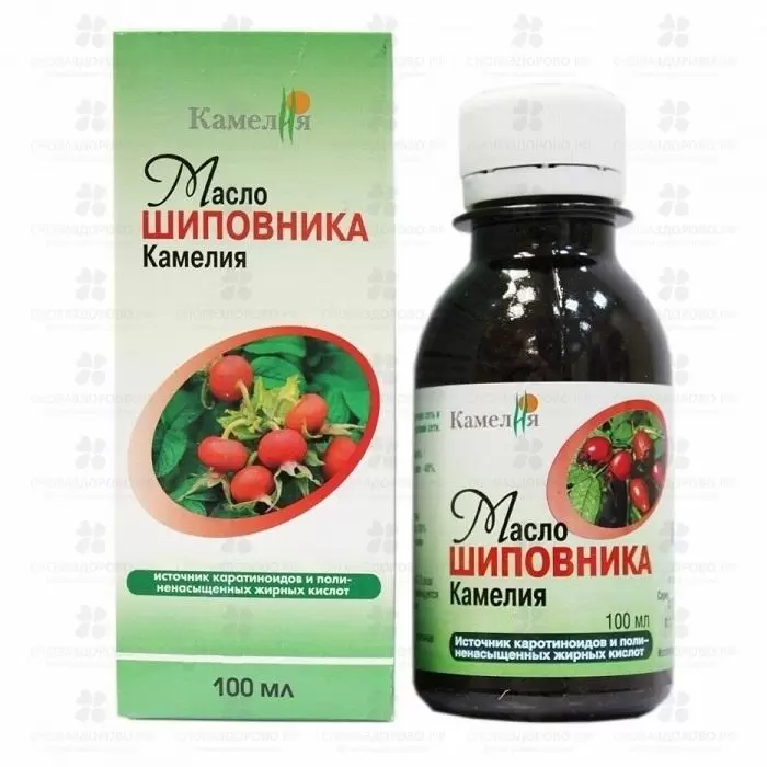 Масло шиповника (пищевое) 100мл фл.(БАД) ✅ 17926/06439 | Сноваздорово.рф