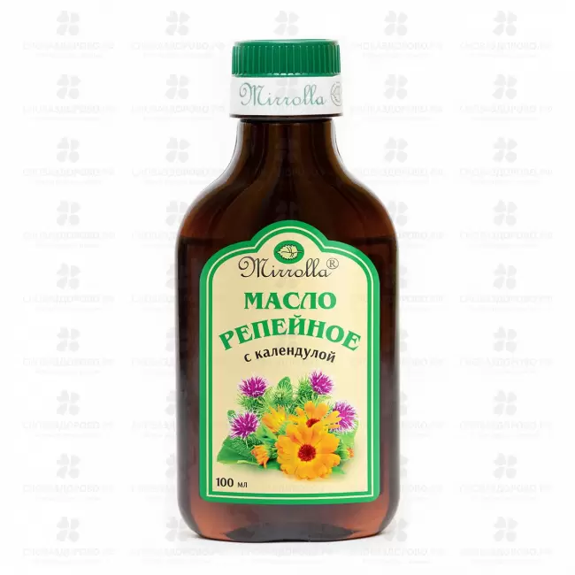 Масло репейное с календулой 100 мл флакон ✅ 33253/06148 | Сноваздорово.рф
