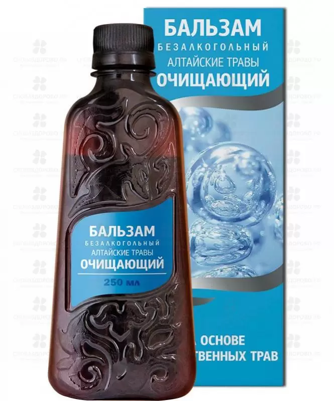 Алтайские травы Бальзам "Очищающий" 250мл фл. ✅ 33855/06698 | Сноваздорово.рф