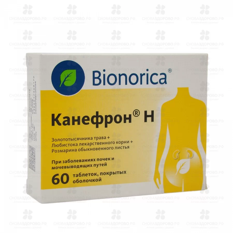 Канефрон Н таблетки покрытые оболочкой №60 ✅ 30720/06878 | Сноваздорово.рф