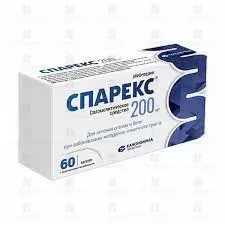 Спарекс капсулы пролонгированного высвобождения 200мг №60 ✅ 00728/06787 | Сноваздорово.рф