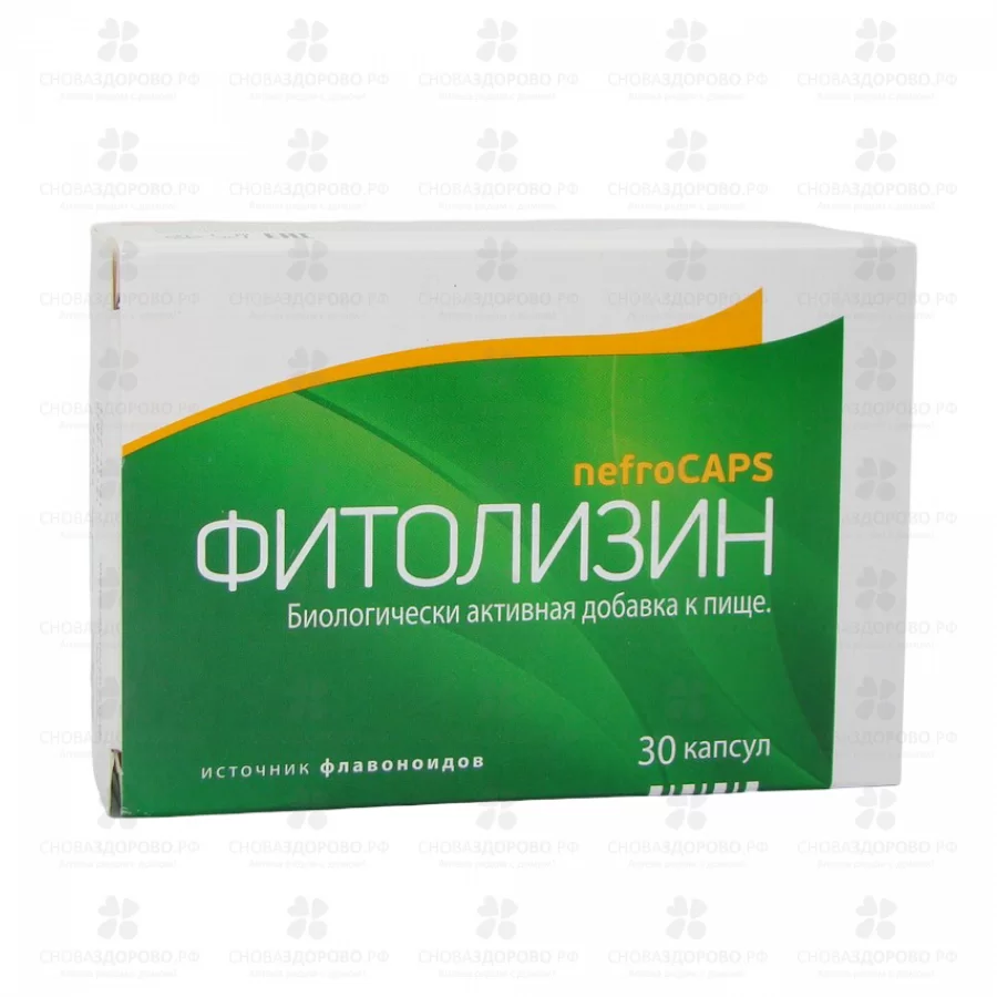 Фитолизин Нефрокапс капсулы №30 (БАД) ✅ 05394/06685 | Сноваздорово.рф