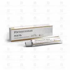 Ихтиоловая мазь 20% 25г туба (Самарамедпром) ✅ 30742/06271 | Сноваздорово.рф