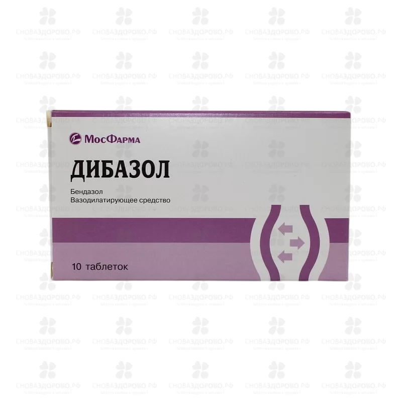 Дибазол таблетки 20мг №10 ✅ 00489/06300 | Сноваздорово.рф