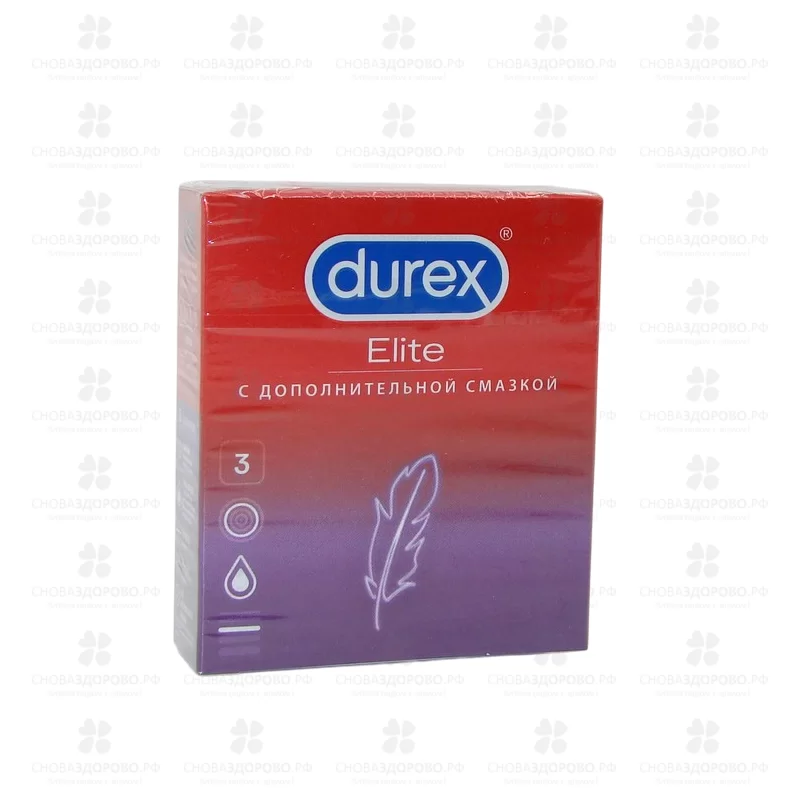 Презервативы Дюрекс Elite №3 ультратонкие ✅ 15798/06175 | Сноваздорово.рф