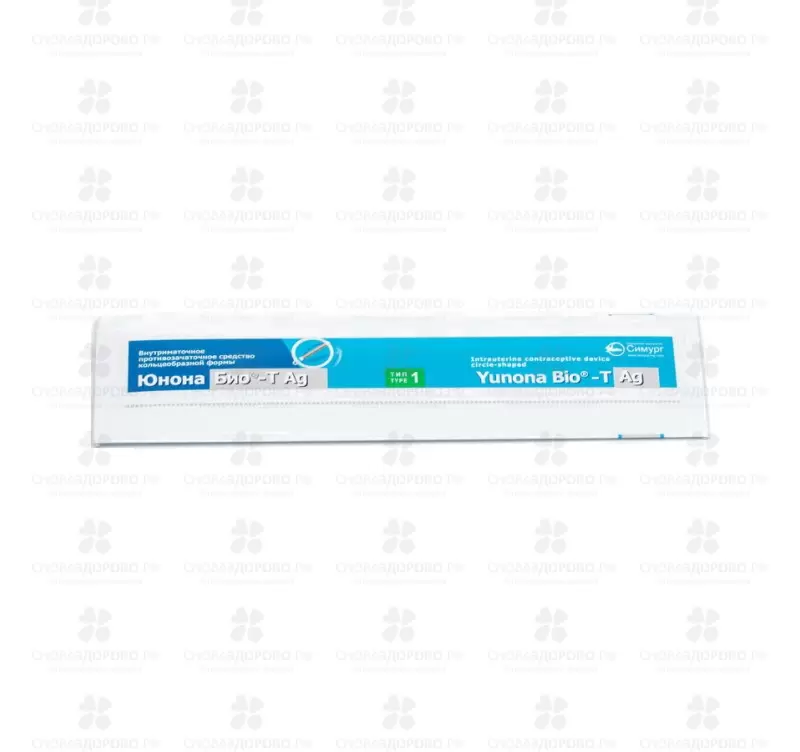 Спираль внутриматочная "Юнона Био Т" Ag тип 1 (кольцеобразная)  ✅ 07263/06891 | Сноваздорово.рф