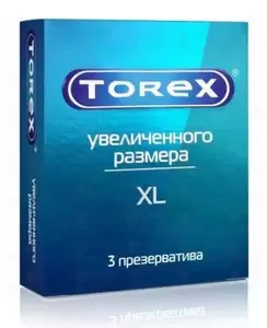 Презервативы Торекс №3 увел. размер гладкие ✅ 27106/07016 | Сноваздорово.рф