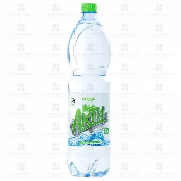 Вода минеральная Ласточка Акти негазированная 1,5л ✅ 14717/07099 | Сноваздорово.рф