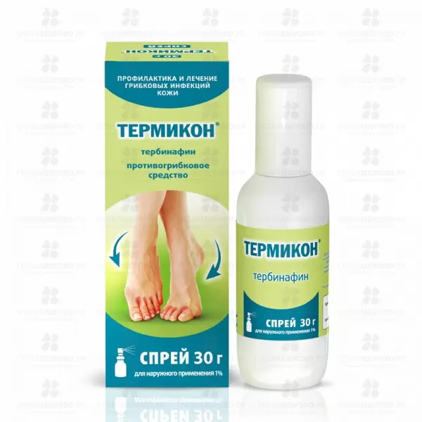 Термикон спрей для наружного применения 1% 30г ✅ 11455/06920 | Сноваздорово.рф
