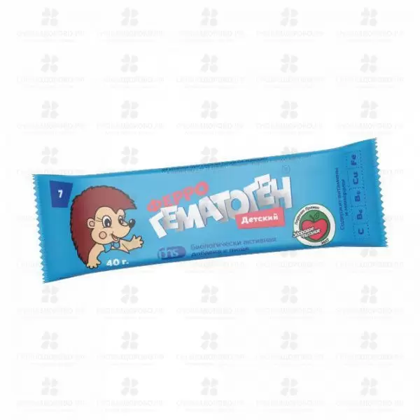 Феррогематоген Детский пастилки 40г (Фармстандарт) (БАД) ✅ 36159/06920 | Сноваздорово.рф