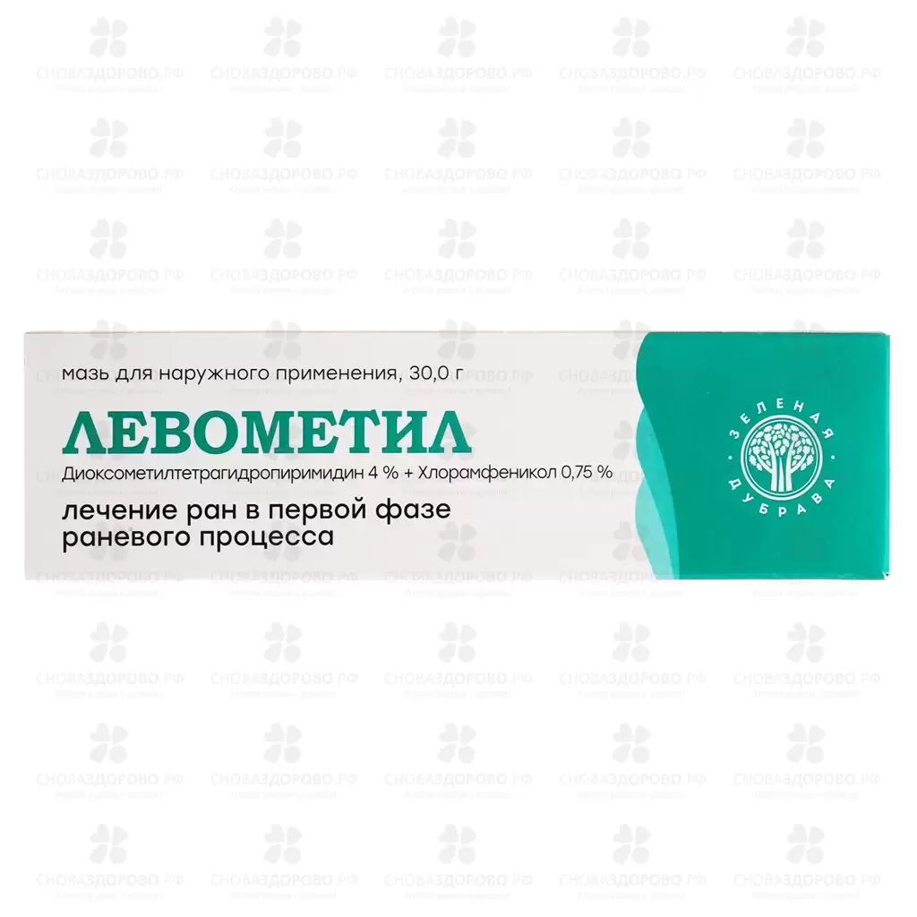 Левометил мазь для наружного применения 30г туба ✅ 04108/06773 | Сноваздорово.рф