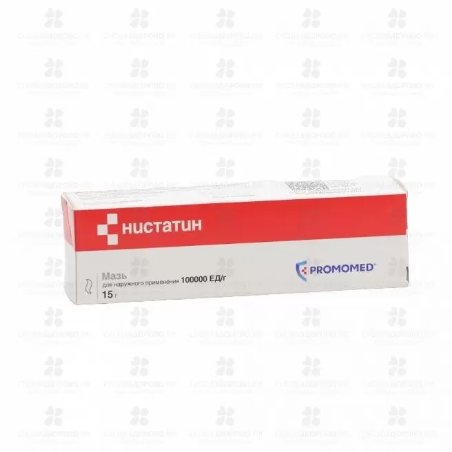 Нистатин мазь для наружного применения 100тысЕД/г 15г ✅ 01729/06082 | Сноваздорово.рф